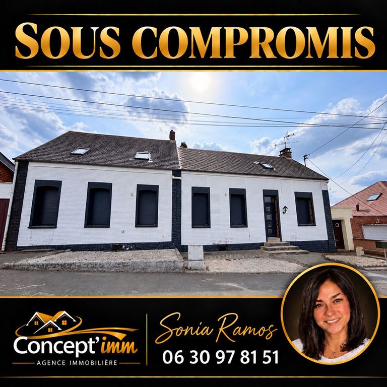 Maison ST HILAIRE LEZ CAMBRAI 199900€ CONCEPT'IMM Maison ST HILAIRE LEZ CAMBRAI 199900€ CONCEPT'IMM